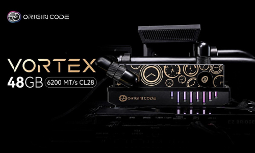 Origin Code оснастила новую память Vortex DDR5-6200 CL28 жидкостным охлаждением