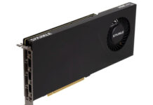 Профессиональная видеокарта Sparkle Arc Pro B50 Blower занимает в системе всего один слот