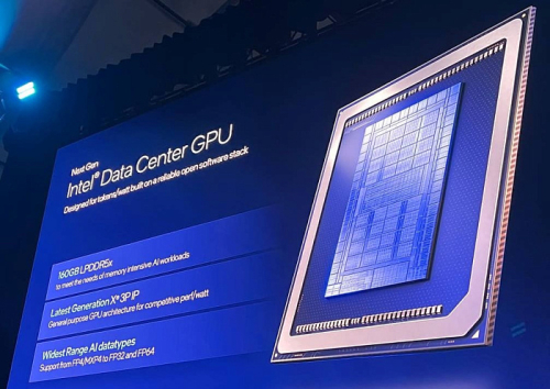 Слух: ускорители Intel Crescent Island будут поддерживать до 480 Гбайт LPDDR5x-9600
