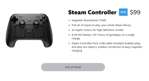 Steam Controller раскупили за полчаса, а в России продают втрое дороже рекомендуемой цены