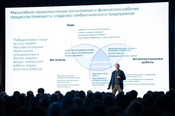 Новая роль технологий. Герман Греф рассказал о влиянии ИИ на экономику
Новая роль технологий. Герман Греф рассказал о влиянии ИИ на экономику