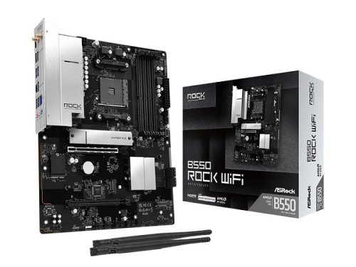 ASRock B550 Rock WiFi – новая плата для 10-летней платформы AM4 ASRock B550 Rock WiFi – новая плата для 10-летней платформы AM4