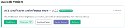 Бесплатный кодек AV2 получил релизную версию 1.0.0: на 30% эффективнее AV1 Бесплатный кодек AV2 получил релизную версию 1.0.0: на 30% эффективнее AV1