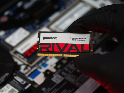 Бренд RIVAL Gaming от Goodram дебютировал с модулями памяти SO-DIMM DDR5 Бренд RIVAL Gaming от Goodram дебютировал с модулями памяти SO-DIMM DDR5