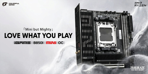 Colorful выпустила миниатюрную плату iGame B850I Mini OC V14