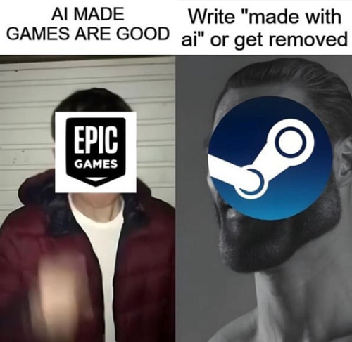 Гендир Epic Games недоволен политикой Steam в отношении маркировки ИИ-контента