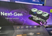 MSI продемонстрировала охлаждение для видеокарт следующего поколения