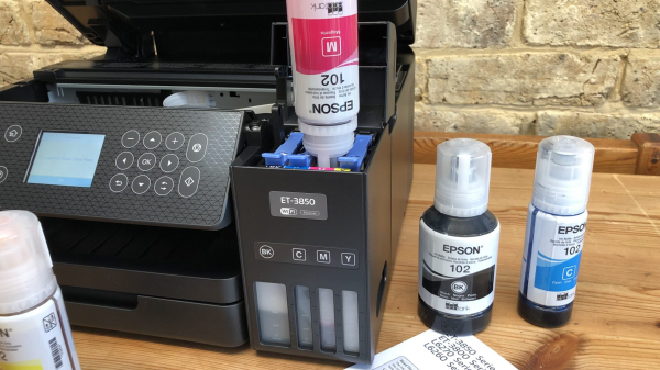 Обзор Epson EcoTank ET-3850 — МФУ с вечным запасом чернил Обзор Epson EcoTank ET-3850 — МФУ с вечным запасом чернил