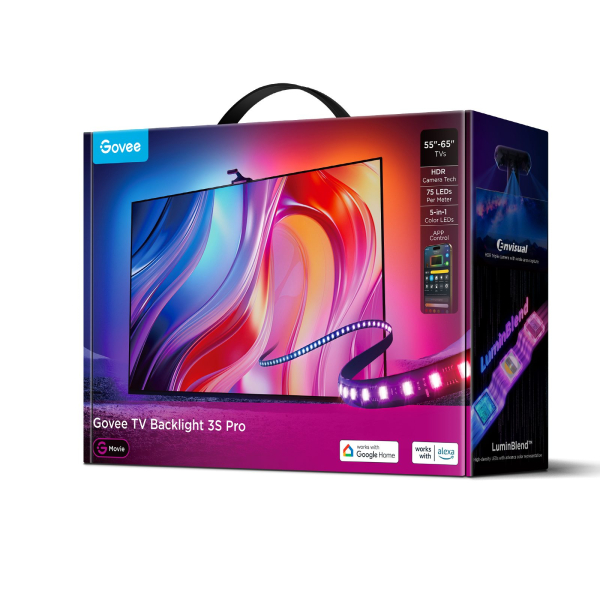 Обзор светодиодной ленты Govee TV Backliht 3S Pro &mdash; легко превратит гостиную в кинотеатр