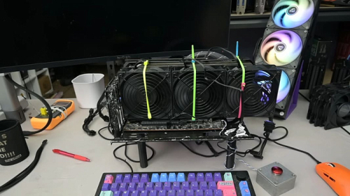 11 вентиляторов и готовая СЖО снижают температуру GeForce RTX 3080 на 29°C 11 вентиляторов и готовая СЖО снижают температуру GeForce RTX 3080 на 29°C