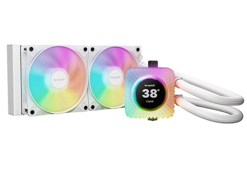 be quiet! представила готовые СЖО серии Light Loop IO LCD с дисплеем на водоблоке