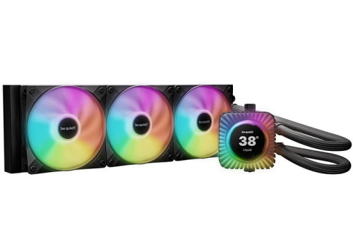 be quiet! представила готовые СЖО серии Light Loop IO LCD с дисплеем на водоблоке