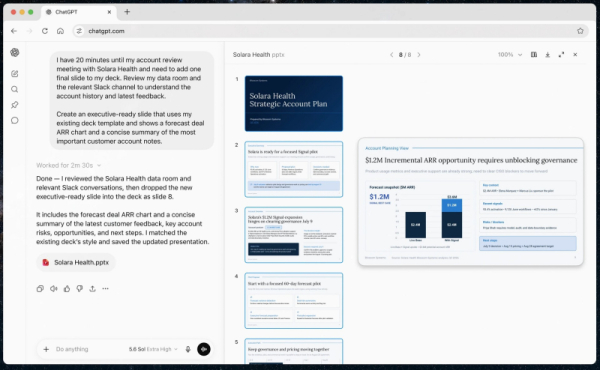 OpenAI выпустила GPT-5.6 и научила ChatGPT выполнять многоэтапные рабочие задачи в режиме Wor 