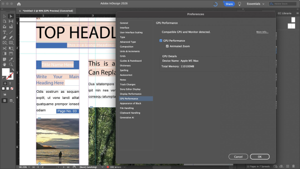 Обзор Adobe InDesign: вёрстка и редактирование PDF-файлов Обзор Adobe InDesign: вёрстка и редактирование PDF-файлов