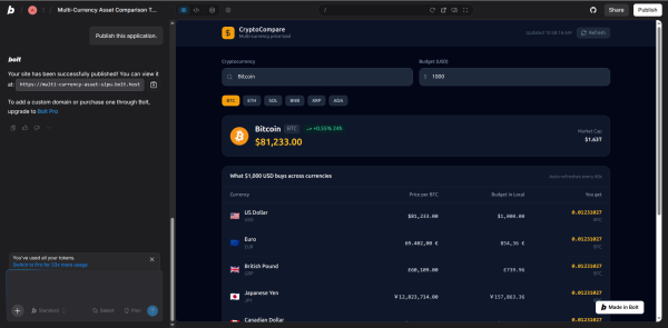 Обзор Bolt: нейросеть, собирающая сайты по одному промпту Обзор Bolt: нейросеть, собирающая сайты по одному промпту