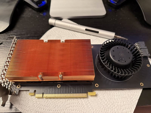 Серверный ускоритель NVIDIA Tesla V100 за $266 нашёл применение в простом ПК Серверный ускоритель NVIDIA Tesla V100 за $266 нашёл применение в простом ПК