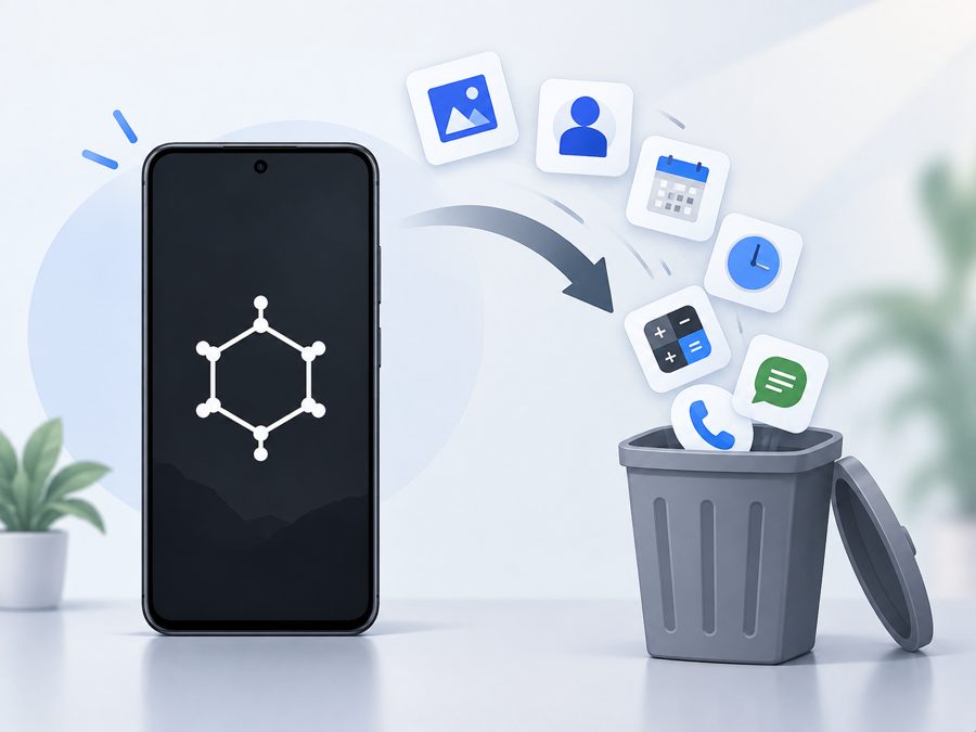 GrapheneOS отказывается от стандартных приложений Android и пишет свои с нуля