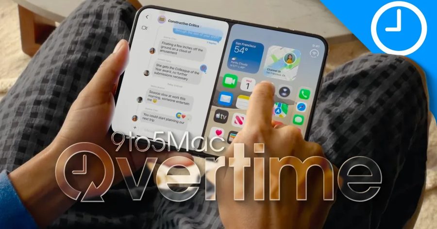 Первый складной iPhone показали на видео — и он оказался не таким, как ждали