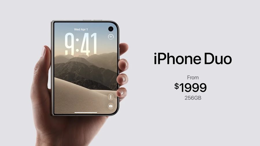 Складной iPhone Duo за $3199: Apple назвала цену и дату выхода