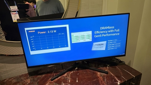 CES 2026: новый SSD-контроллер Phison E37T потребляет всего 2.13 Вт при скорости 14 Гбит/с