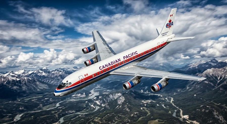 65 лет назад DC-8 обогнал Ту-144 и Concorde, преодолев звуковой барьер первым