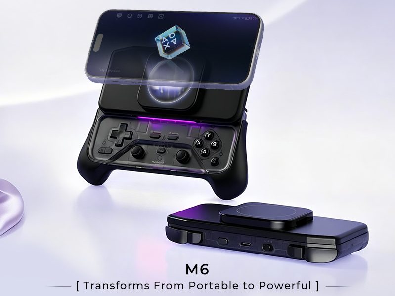 Abxylute готовит M5 и M6: магнитные контроллеры для смартфонов появятся на Kickstarter