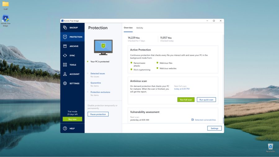 Acronis True Image: универсальная защита ПК с резервным копированием, но без права на вечную лицензию