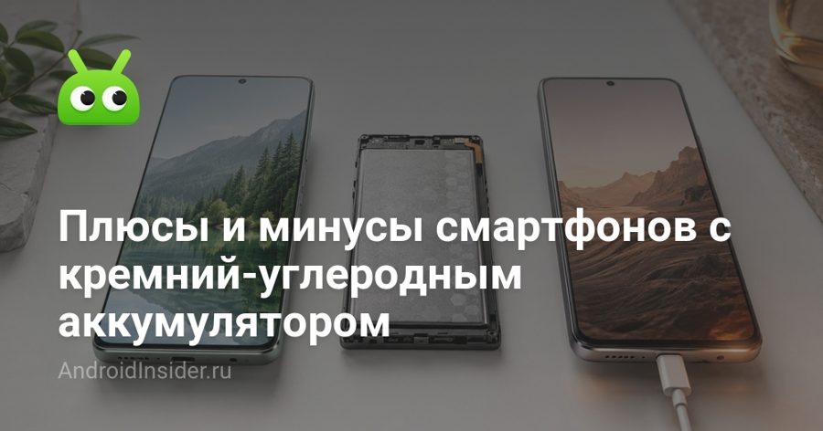 Аккумуляторы смартфонов выросли до 10 000 мАч — но у кремний-углеродных батарей есть скрытые минусы Аккумуляторы смартфонов выросли до 10 000 мАч — но у кремний-углеродных батарей есть скрытые минусы