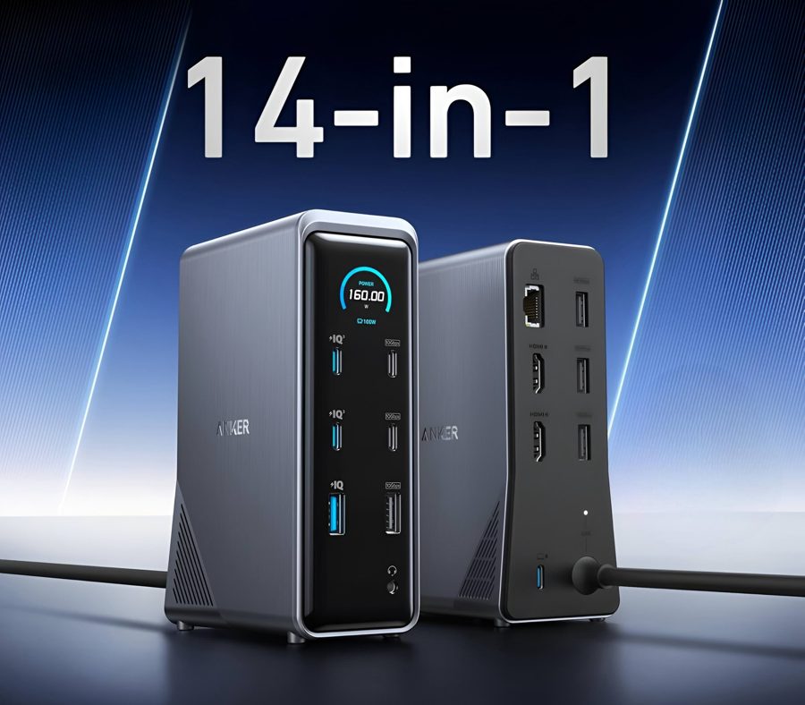 Anker Prime док-станция с 14 портами подешевела на $100 — скидка 37% на Amazon