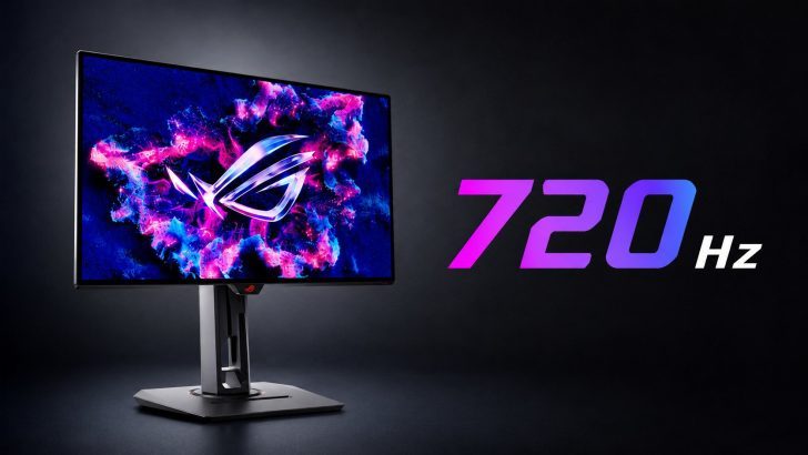 ASUS выпустила три 25-дюймовых OLED-монитора — флагманский разгоняется до 720 Гц
