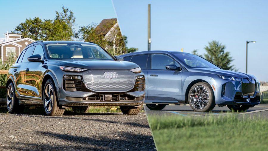 Audi Q6 e-tron против BMW iX xDrive45: какой немецкий электрокроссовер за $80 000 стоит выбрать