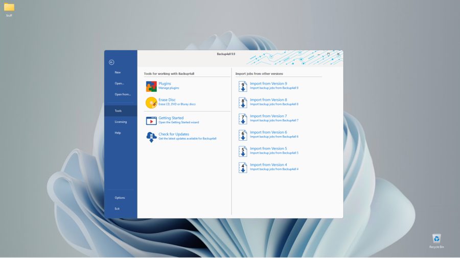 Backup4all Professional 9: мощное резервное копирование файлов с облачной поддержкой