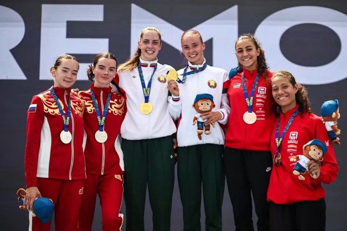 Белорусские пятиборки выиграли чемпионат мира в Китае, обойдя Египет на 9 очков