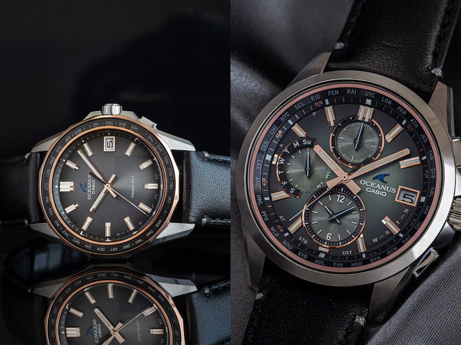Casio выпустила лимитированные титановые Oceanus: всего 800 штук и только для Японии