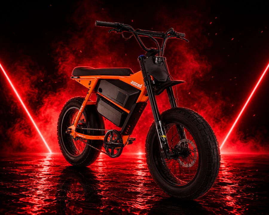 Электровелосипед Juiced Scrambler Hardtail получил два аккумулятора и запас хода 200 км