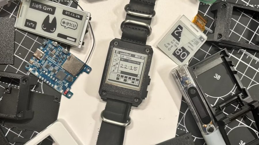 Энтузиаст собрал e-ink часы с 20+ циферблатами и планирует выложить код