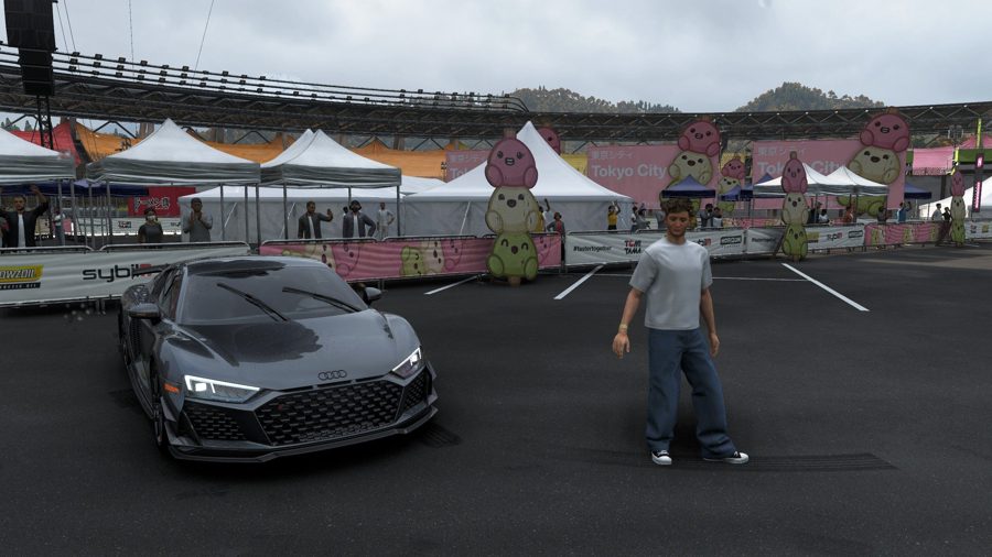 Forza Horizon 6: фото с талисманом в стадионе Симаноды — получите костюма Данго