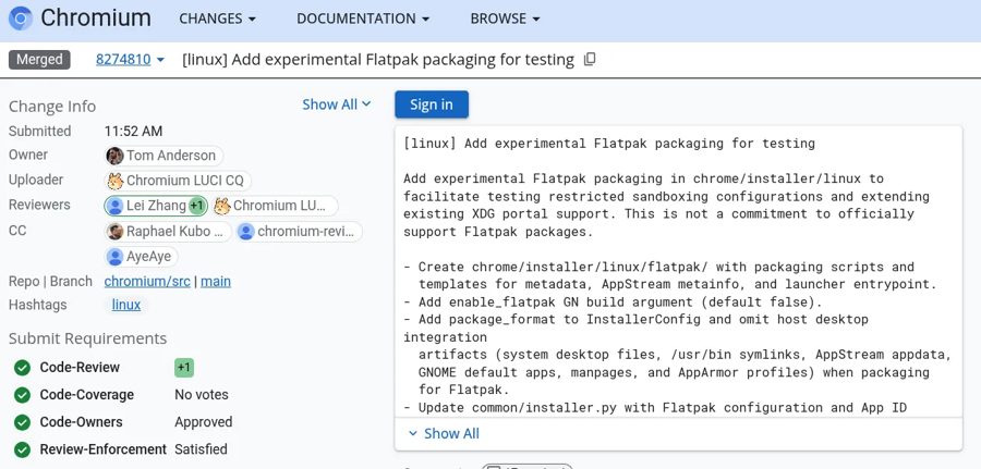 Google тестирует Chrome в формате Flatpak для Linux — но без обещаний поддержки Google тестирует Chrome в формате Flatpak для Linux — но без обещаний поддержки