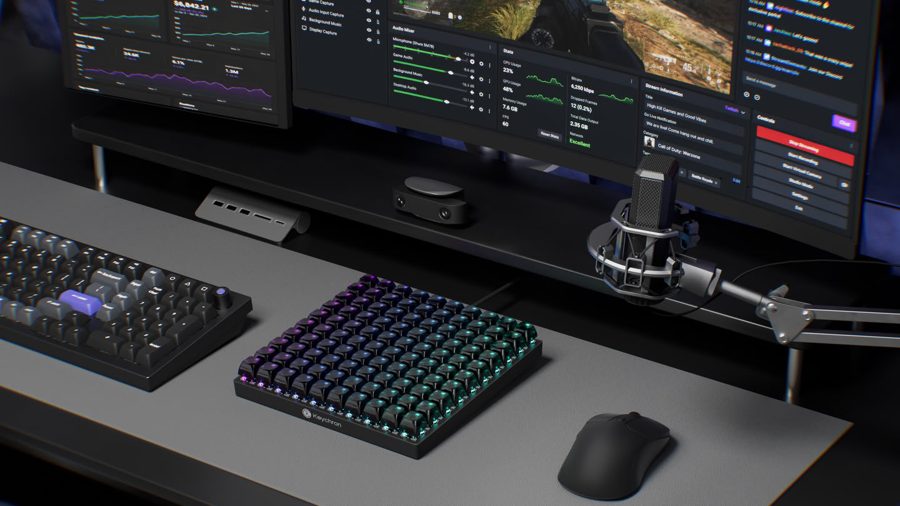Keychron выпустила макропад C100 8K со 100 клавишами за $65