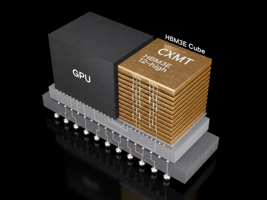 Китайская CXMT запустила риск-производство HBM3E — догоняет Samsung и SK hynix