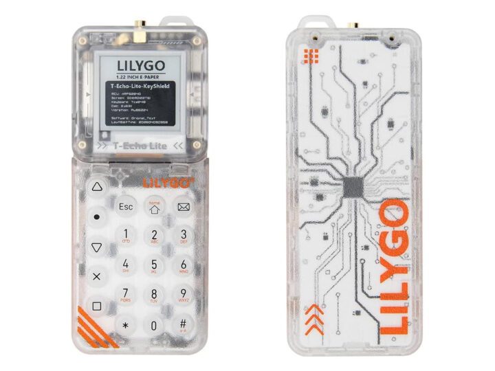 LILYGO выпустила T-Echo Lite Kit: клавиатура и динамик для LoRa-связи без смартфона