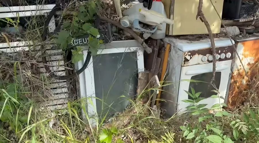 Найденный на свалке 32-дюймовый Trinitron не включается после шести лет на улице