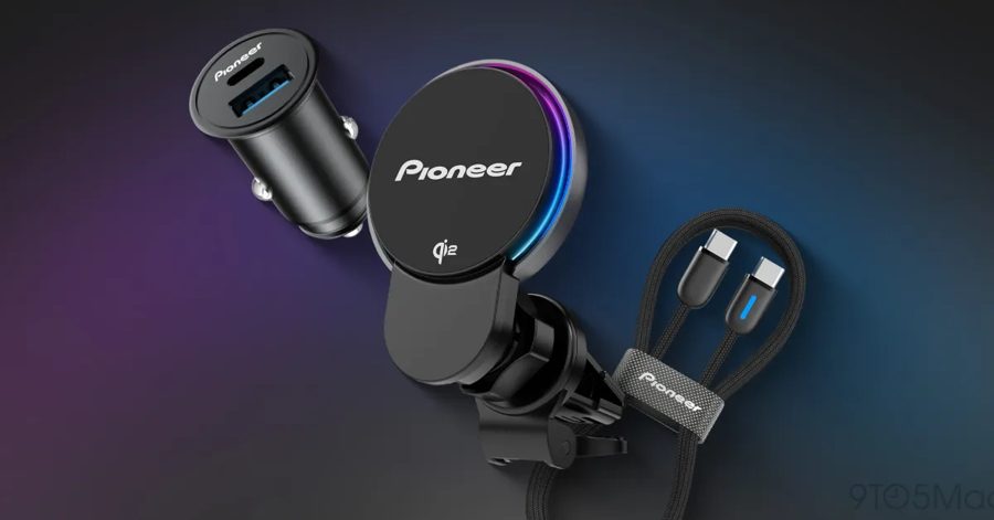 Pioneer впервые выпустила аксессуары для iPhone — от MagSafe-держателей до кабелей CarPlay