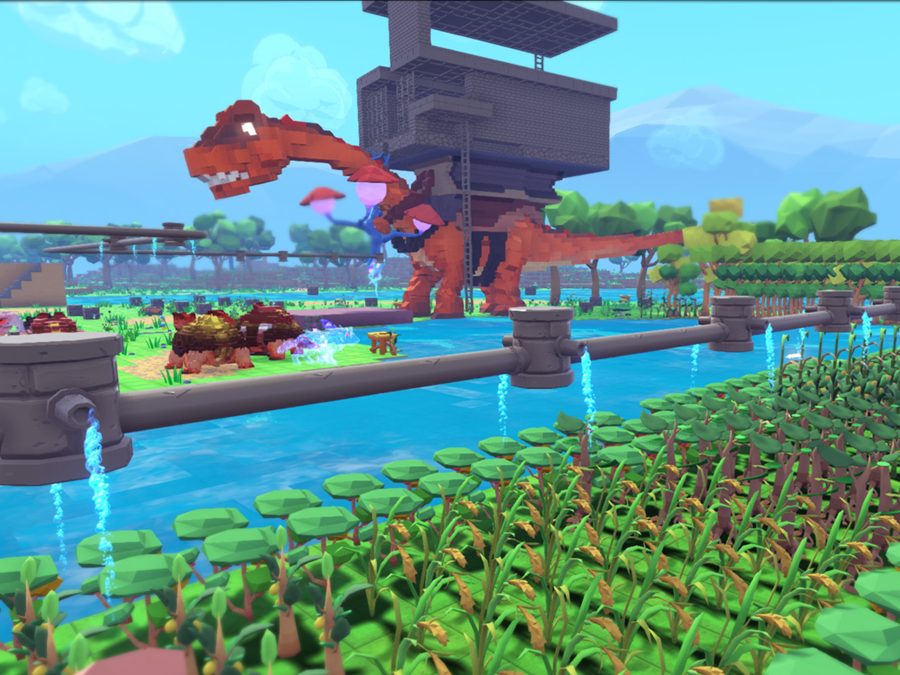 PixARK, смесь Minecraft и ARK с динозаврами, стала бесплатной в Steam на ограниченное время