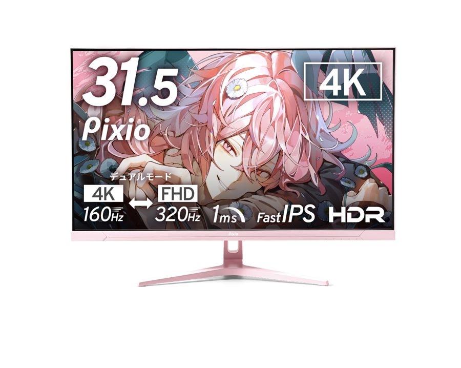 Pixio выпустила 4K-монитор с 320 Гц в 1080p — дешевле аналогов
