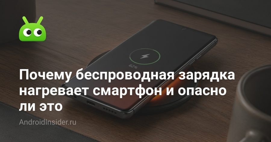 Почему беспроводная зарядка греет смартфон: пять преобразований энергии вместо одного Почему беспроводная зарядка греет смартфон: пять преобразований энергии вместо одного