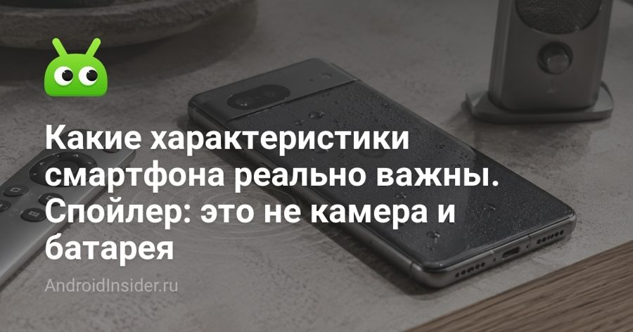 Почему камера и батарея больше не главное: на что смотреть при выборе смартфона в 2026 году
