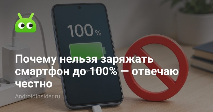 Почему зарядка смартфона до 100% убивает батарею — и как это исправить в настройках