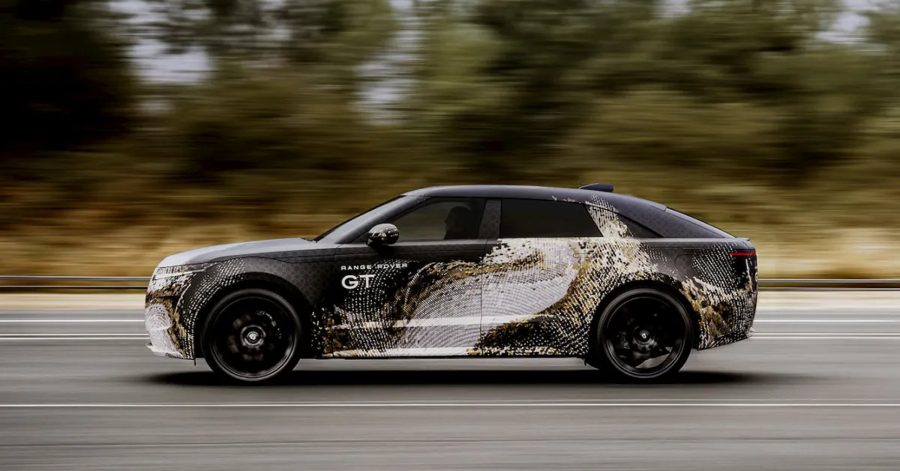 Range Rover GT показали на Нюрбургринге: первый электрический GT бренда появится в 2027 году