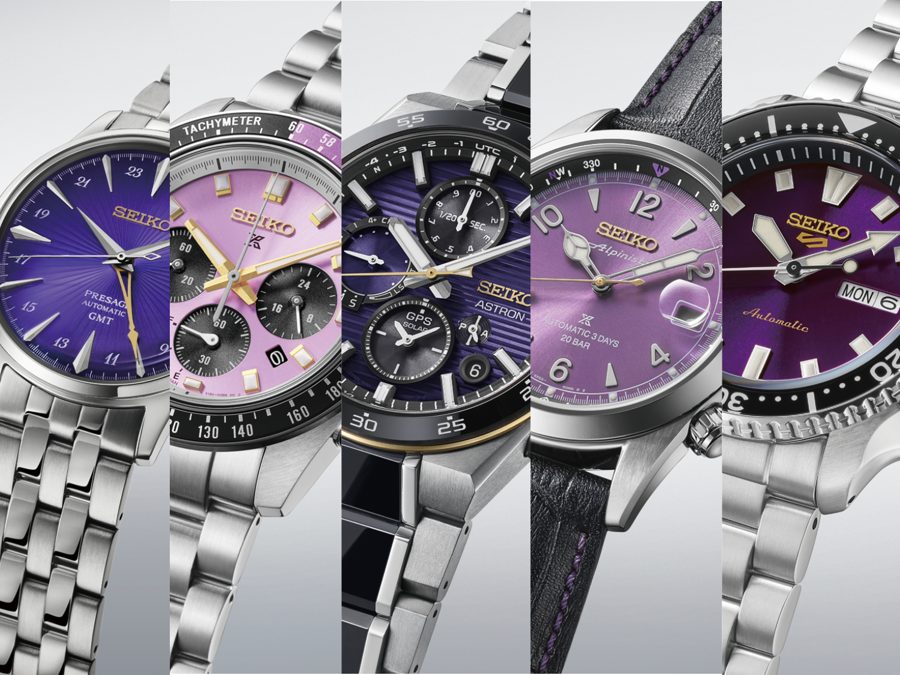 Seiko открыла предзаказ на фиолетовую коллекцию Edo Murasaki: цены от ¥63 800